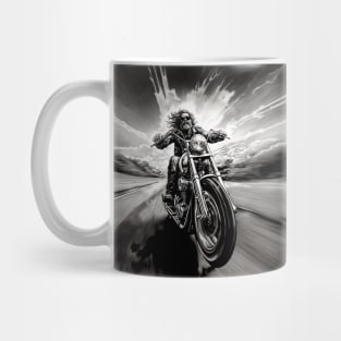 Motorcycle Ride: Two Wheel Freedom "I’m Not Always Grumpy Sometimes I’m on My Motorcycle" Mug